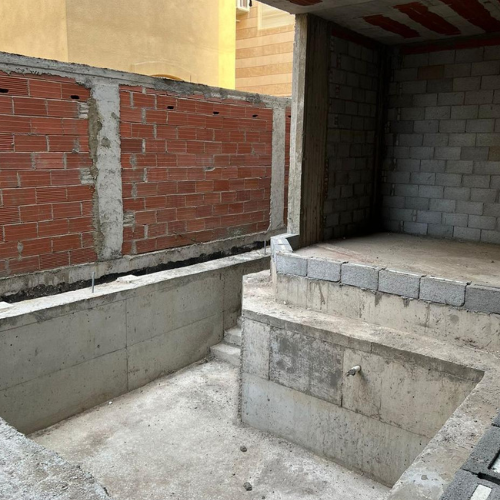 dark blue and gold luxury modern real estate property logo 4